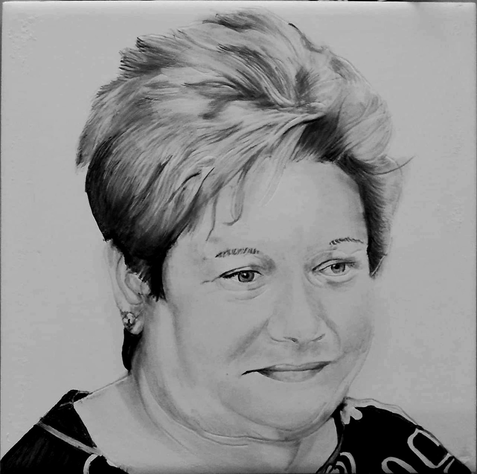 Retrato em azulejo — pessoas