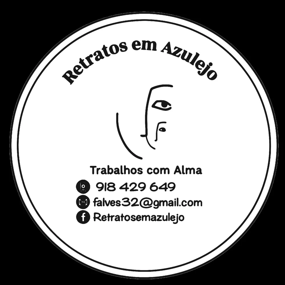 Retratos em Azulejo — Trabalhos com Alma